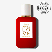 Apple Love 50ml Eau De Parfum on white background with Harper's Bazaar Fragrance Awards 2023 Winner badge.