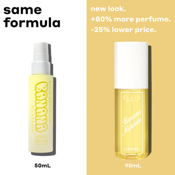 BANANA MILKSHAKE Perfume Mist 50ml with 