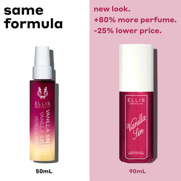 VANILLA SIN Perfume Mist 50ml with 