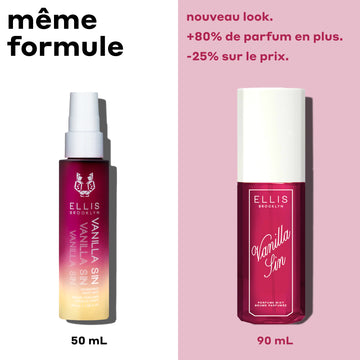 Brume Parfumée VANILLA SIN 50ml avec 