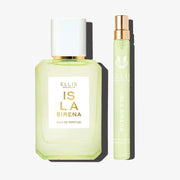 ISLA SIRENA Eau de Parfum 50ml and ISLA SIRENA Eau de Parfum 10ml on white background | english_image