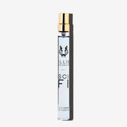 Sci Fi 10ml Eau De Parfum Travel Spray on white background.